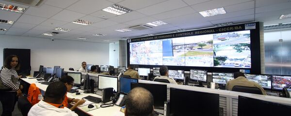 Centro Integrado de Comando e Controle Regional da Bahia da Copa do Mundo de 2014. - Sputnik Brasil