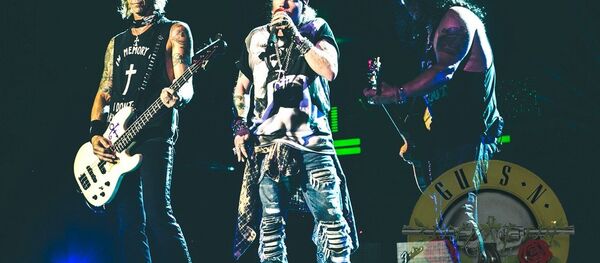 Guns N´Roses de volta em turnê no Brasil em novembro - Sputnik Brasil