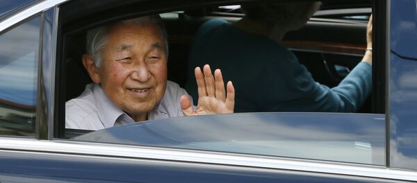 Imperador Akihito durante a sua visita às Filipinas. 28 de janeiro, 2016 - Sputnik Brasil