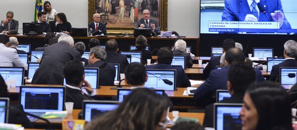 CCJ vota recurso de Cunha contra cassação - Sputnik Brasil