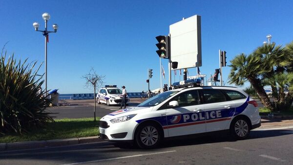 French police  in Nice - Sputnik Brasil