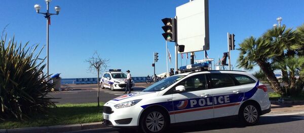 French police  in Nice - Sputnik Brasil