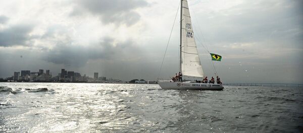 Poluição da Baía de Guanabara, pode comprometer as provas de vela nos Jogos Olímpicos do Rio 2016 - Sputnik Brasil