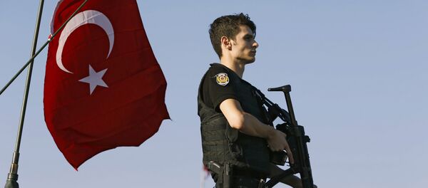 Um policial turco - Sputnik Brasil