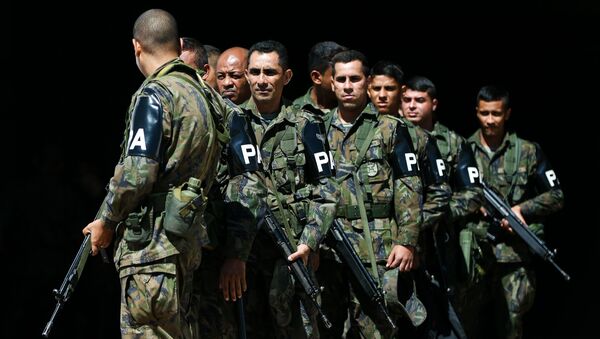 Militares que farão a segurança nos Jogos Olímpicos Rio 2016 - Sputnik Brasil