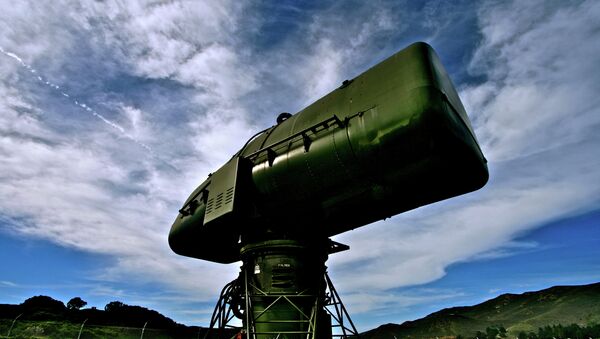 Radar norte-americano LOPAR (foto de arquito) - Sputnik Brasil