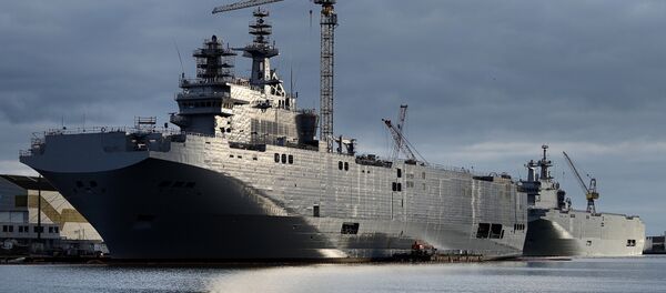 Navios tipo Mistral - Sputnik Brasil