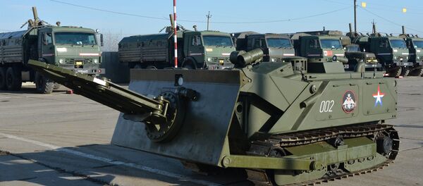 Robô de desminagem russo - Sputnik Brasil