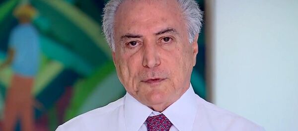 Em mensagem a turistas, Michel Temer garante segurança para Jogos Olímpicos e Paralímpicos Rio 2016 - Sputnik Brasil