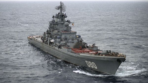 Cruzador nuclear pesado russo Admiral Nakhimov - Sputnik Brasil
