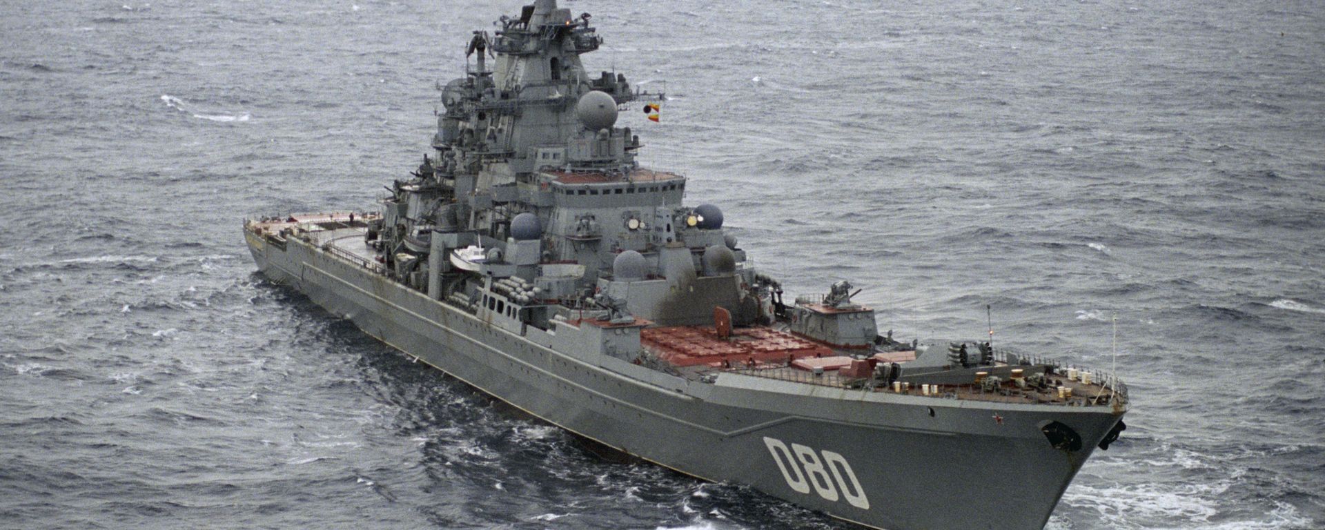 Cruzador nuclear pesado russo Admiral Nakhimov Cruzador nuclear pesado russo Admiral Nakhimov - Sputnik Brasil, 1920, 30.06.2026