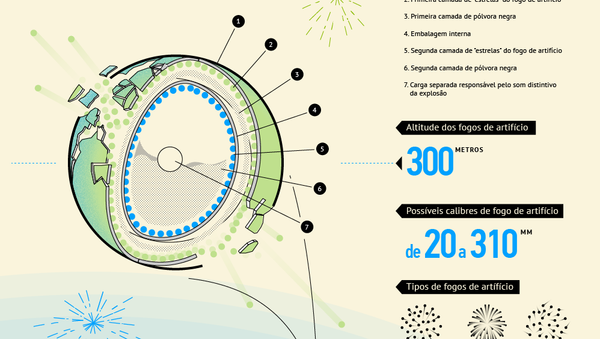 II Festival Internacional de Fogos de Artifício - Sputnik Brasil
