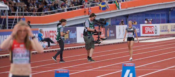 A russa Yulia Stepanova durante o Campeonato Europeu de Atletismo em 6 de julho de 2016 - Sputnik Brasil