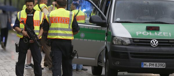 Munich Police During Shooting Munich Police During Shooting - Sputnik Brasil