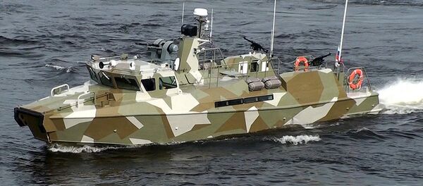 Navio de alta velocidade Raptor - Sputnik Brasil