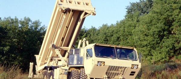 O sistema estadunidense da defesa antimíssil THAAD - Sputnik Brasil