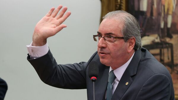 Deputado Eduardo Cunha - PMDB/RJ - Sputnik Brasil