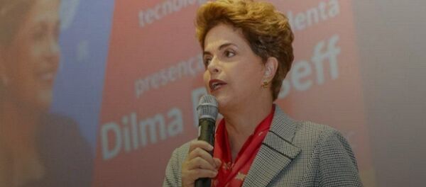 Dilma Rousseff diz que não vai ao Jogos Dilma Rousseff diz que não vai ao Jogos - Sputnik Brasil