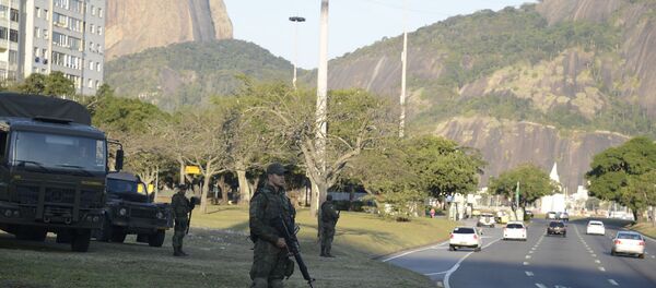 Forças Armadas iniciam operação especial para os Jogos Olímpicos Rio 2016 - Sputnik Brasil