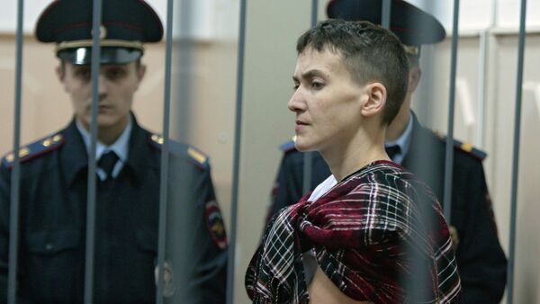 A deputada da Suprema Rada da Ucrânia Nadezhda Savchenko - Sputnik Brasil