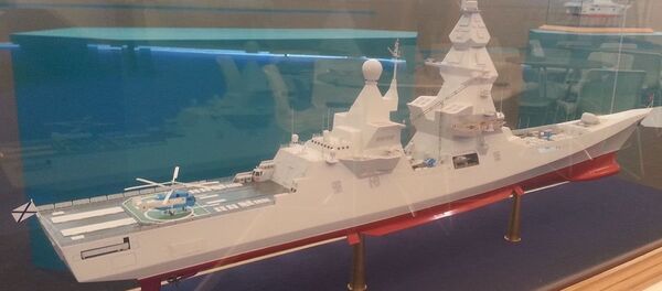 Destróier com propulsão nuclear russo - Sputnik Brasil