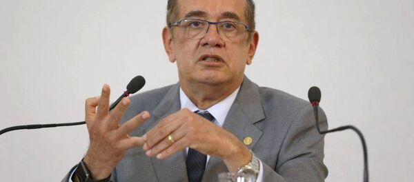 Ministro Gilmar Mendes solicita permanência de tropas no Rio até as eleições - Sputnik Brasil