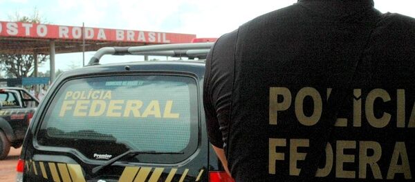 Polícia Federal em operação - Sputnik Brasil