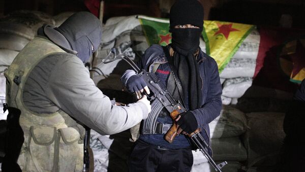 Militantes do PKK na Turquia - Sputnik Brasil