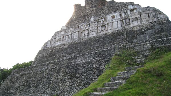Xunantunich, sítio arqueológico maia, na cidade de Belize, perto da fronteira com Guatemala - Sputnik Brasil
