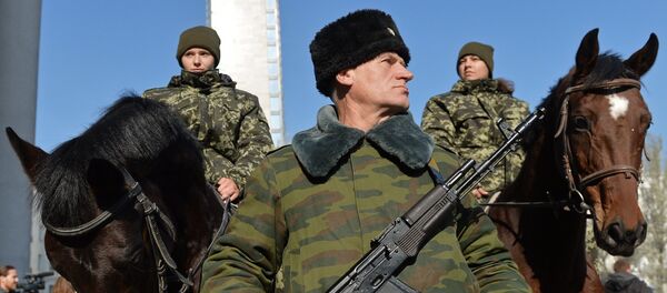 Inauguração do líder da autoproclamada República Popular de Donetsk - Sputnik Brasil