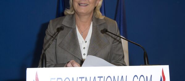Marine Le Pen, líder da Frente Nacional - Sputnik Brasil