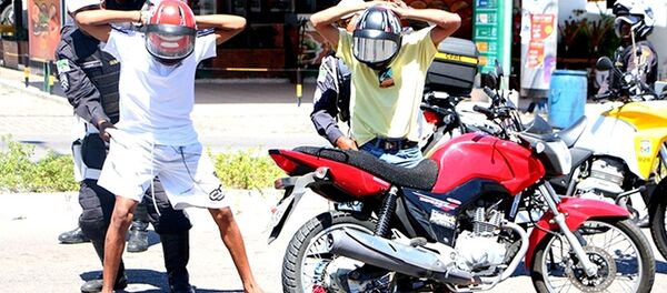 Policias Militar e Civil intensificam policiamento em Natal - Sputnik Brasil