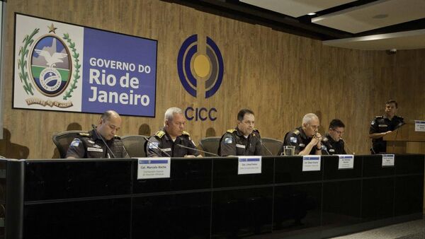 Polícia Militar divulga esquema de segurança para a Rio 2016 - Sputnik Brasil