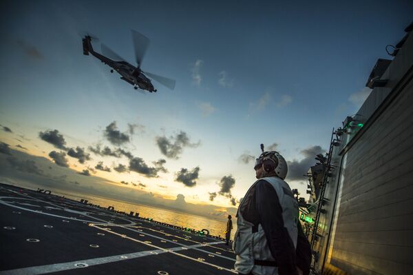 Colocar nova frota dos EUA no Indo-Pacífico 'seria como agarrar China pela garganta', opina analista Colocar nova frota dos EUA no Indo-Pacífico 'seria como agarrar China pela garganta', opina analista - Sputnik Brasil