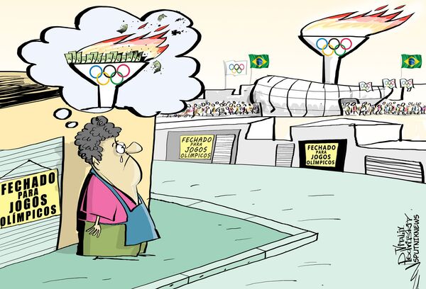 Feriados olímpicos causam prejuízos para setores da economia do Rio - Sputnik Brasil