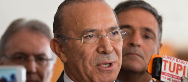 Eliseu Padilha em coletiva à imprensa - Sputnik Brasil