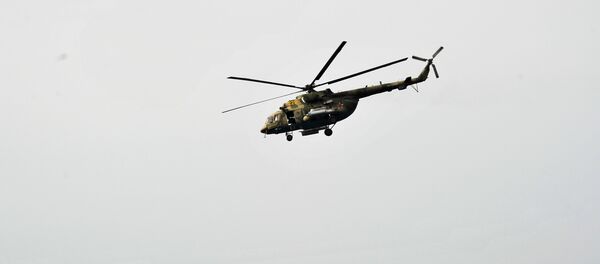 Um Mi-8 do grupo aéreo russo na Siria (archivo) - Sputnik Brasil