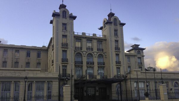 Edifício da sede do Mercosul, Montevideo, Uruguai, agosto de 2013 - Sputnik Brasil