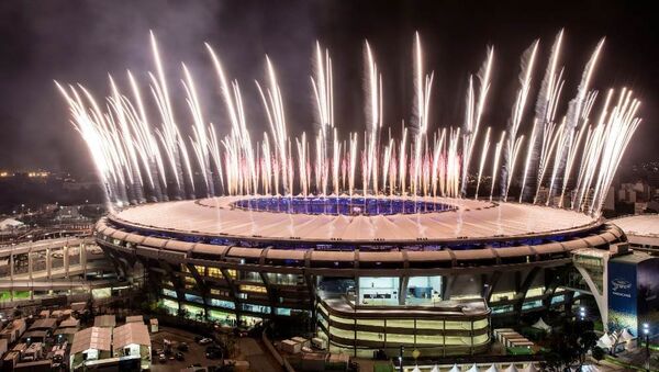 Maracanã recebe cerimônia de abertura oficial dos Jogos Olímpicos Rio 2016 - Sputnik Brasil
