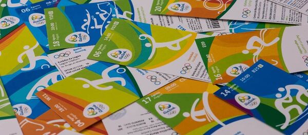 Ingressos dos Jogos Rio 2016 - Sputnik Brasil