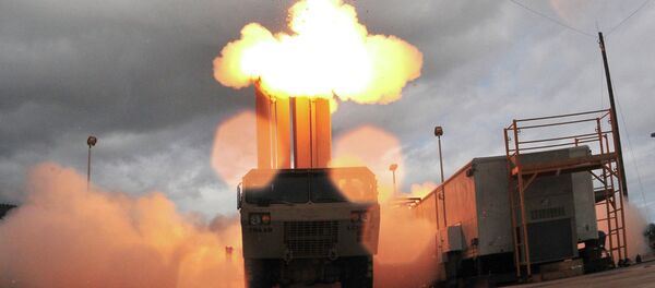 O sistema antimíssil THAAD dos EUA - Sputnik Brasil