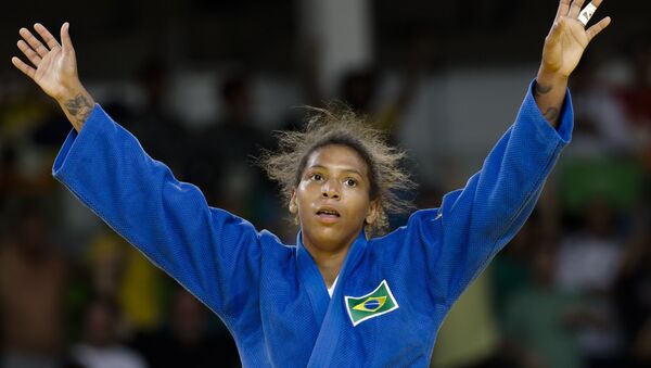 Judoca brasileira Rafaela Silva - Sputnik Brasil