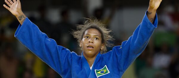 Judoca brasileira Rafaela Silva - Sputnik Brasil