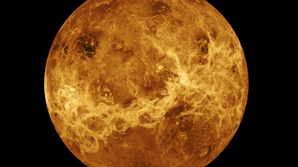 Vista do planeta Vênus - Sputnik Brasil