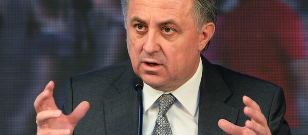 Ministro dos Esportes da Rússia, Vitaly Mutko - Sputnik Brasil