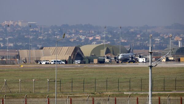 Base aérea turca de Incirlik usada pela coalização internacional liderada pelos EUA - Sputnik Brasil