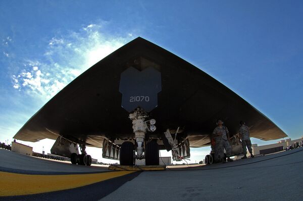 Caça norte-americano B-2 - Sputnik Brasil
