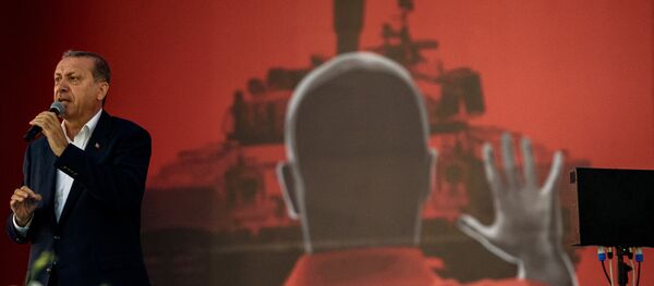 Presidente de Turquia Recep Tayyip Erdogan - Sputnik Brasil