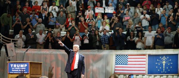 Candidato à presidência dos EUA do Partido Republicano Donald Trump - Sputnik Brasil