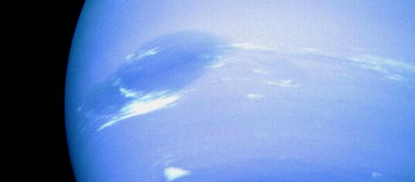 Netuno, a imagem foi feita pela nave robótica da NASA Voyager 2 - Sputnik Brasil